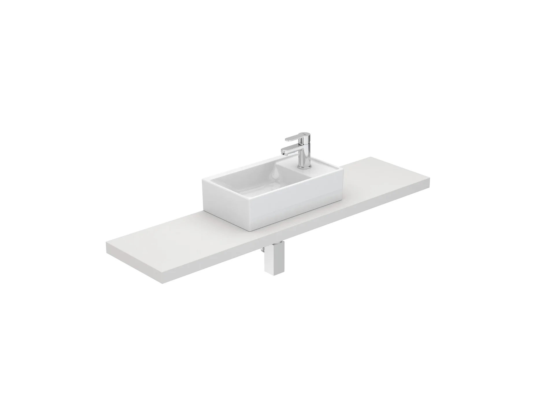 Lavatórios murais Branco ALBUS S10203116400000 Sanitana