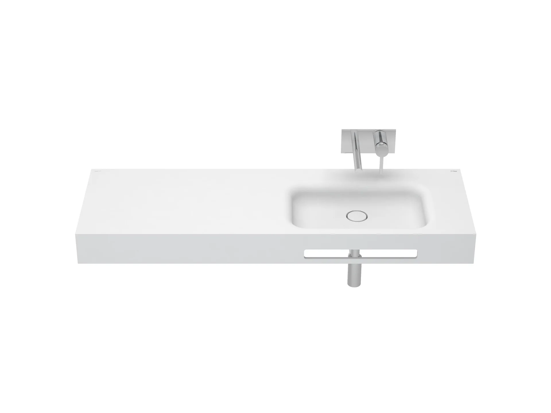 Lavatórios murais Branco VELVET S20204111900000 Sanitana