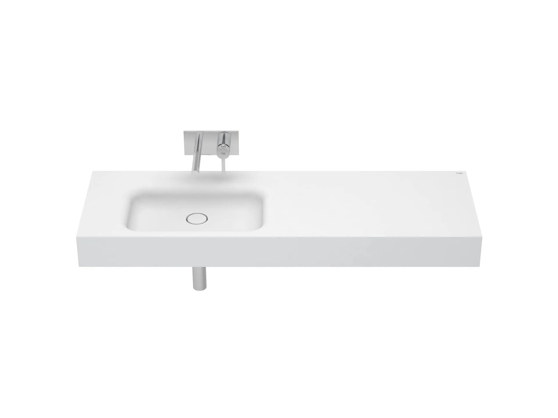 Lavatórios murais Branco VELVET S20204000000000 Sanitana