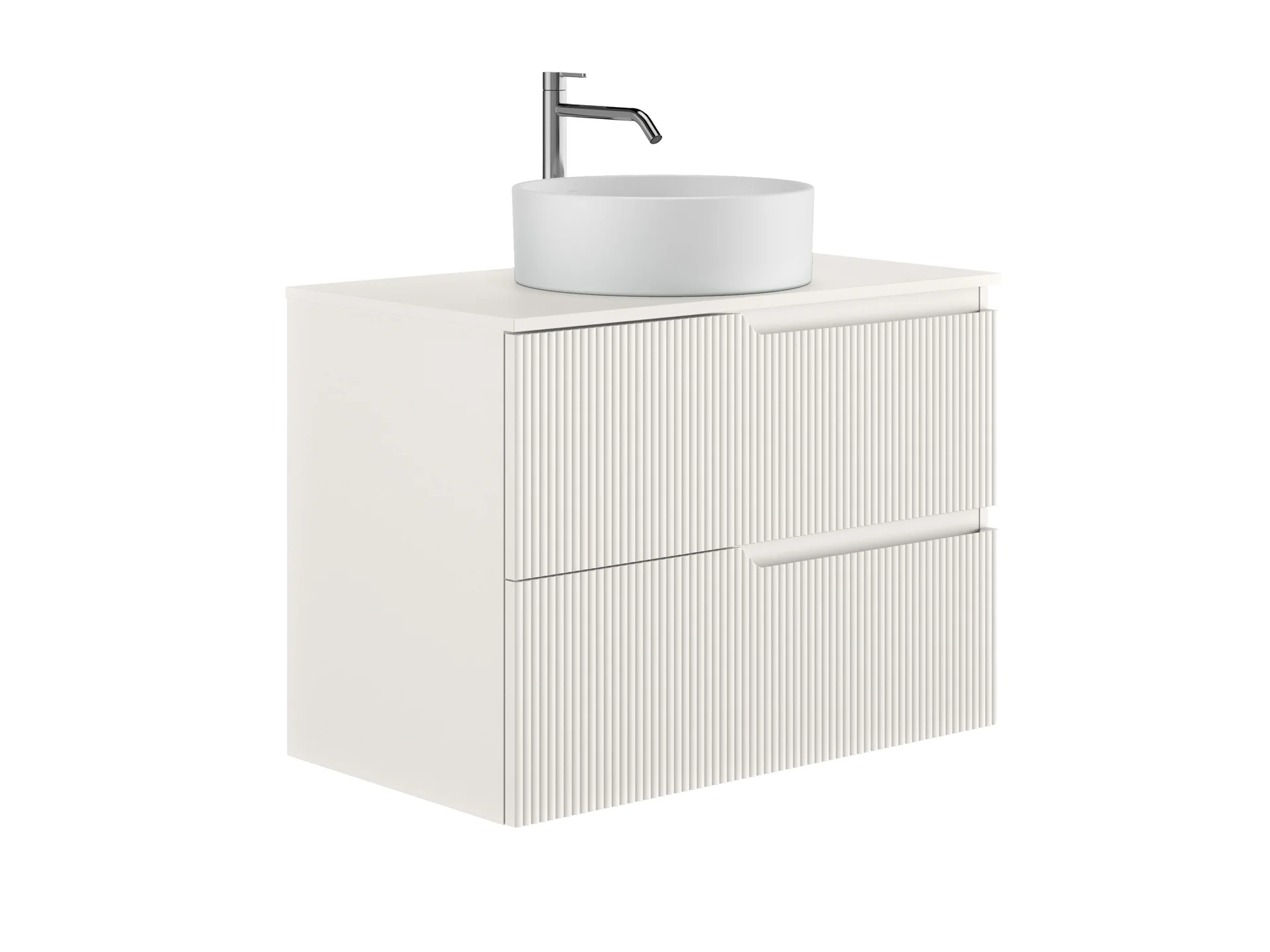 Bancadas para lavatório Branco mate BLOSSOM S70219700006400 Sanitana