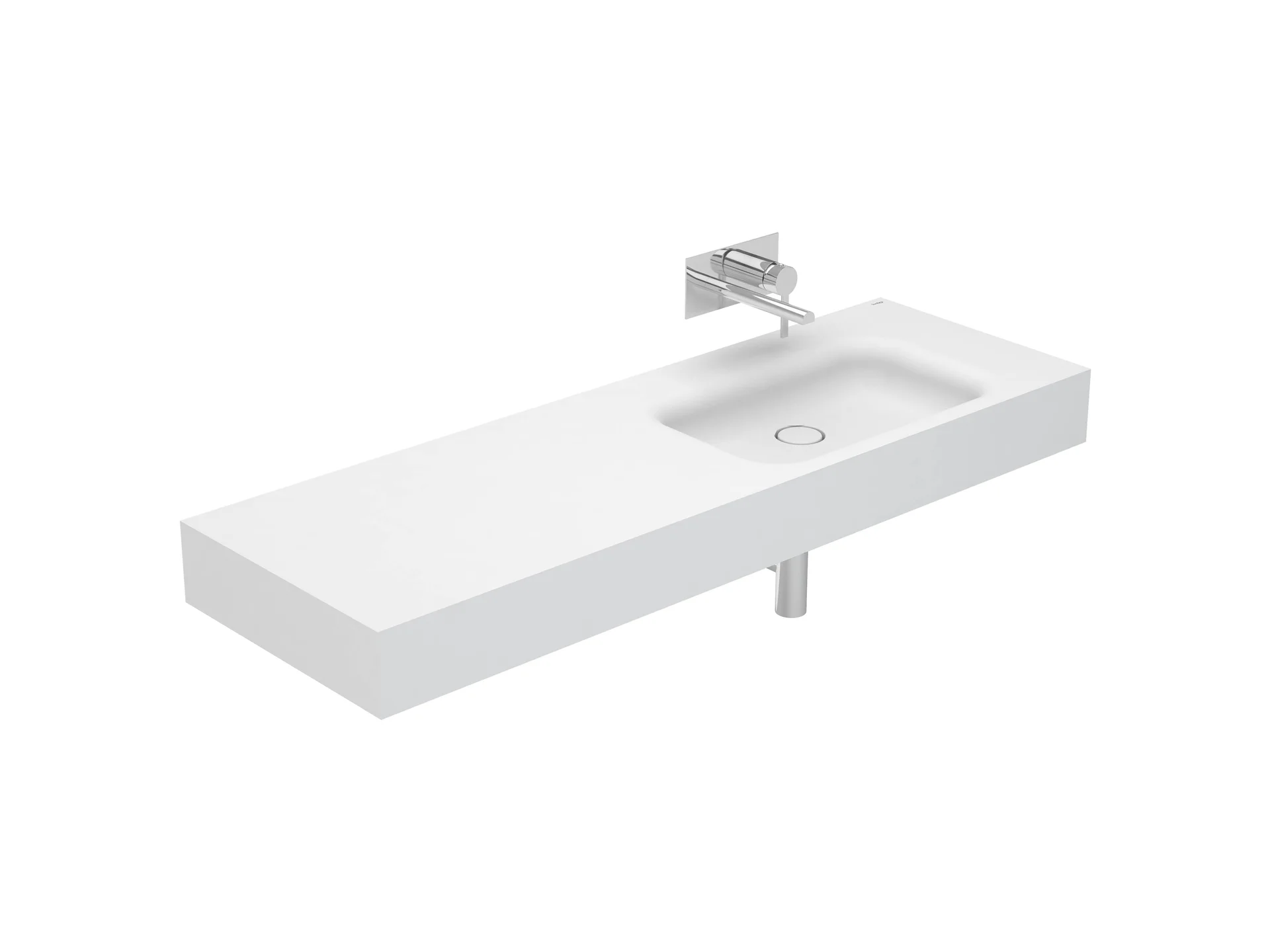 Lavatórios murais Branco VELVET S20204100000000 Sanitana