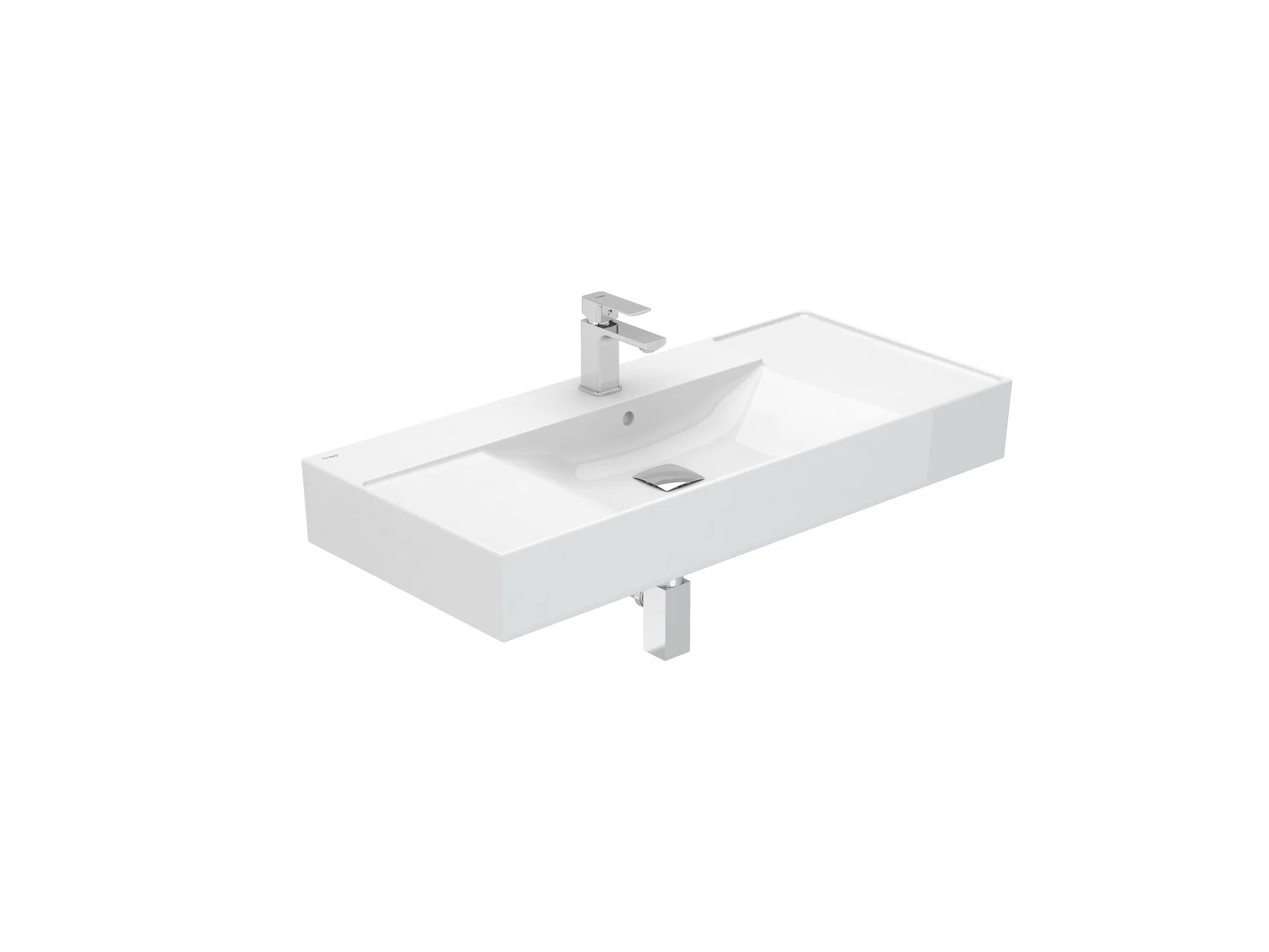 Lavatórios murais Branco ALBUS S10200917200000 Sanitana