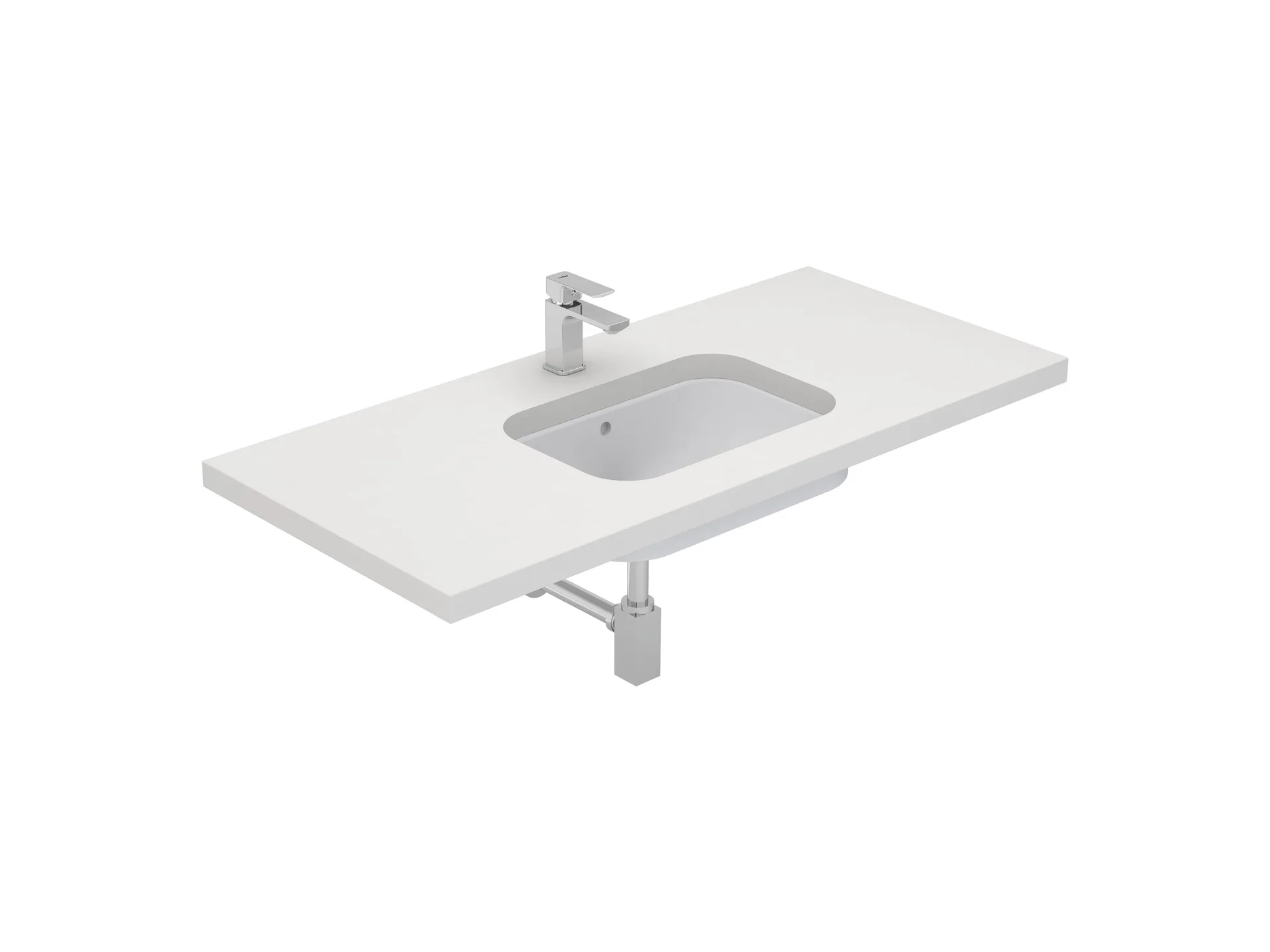 Lavatórios de encastrar por baixo Branco NEXO S10074730500000 Sanitana