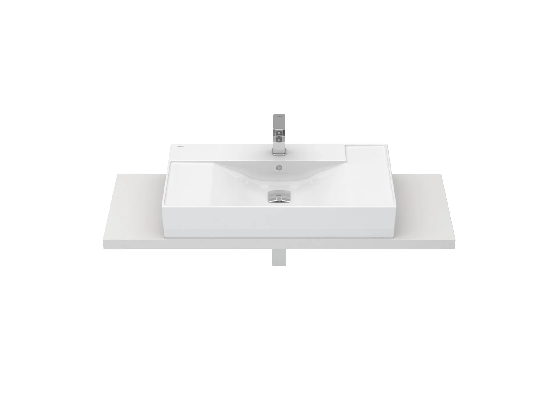 Lavatórios de bancada Branco ALBUS S10200216400000 Sanitana