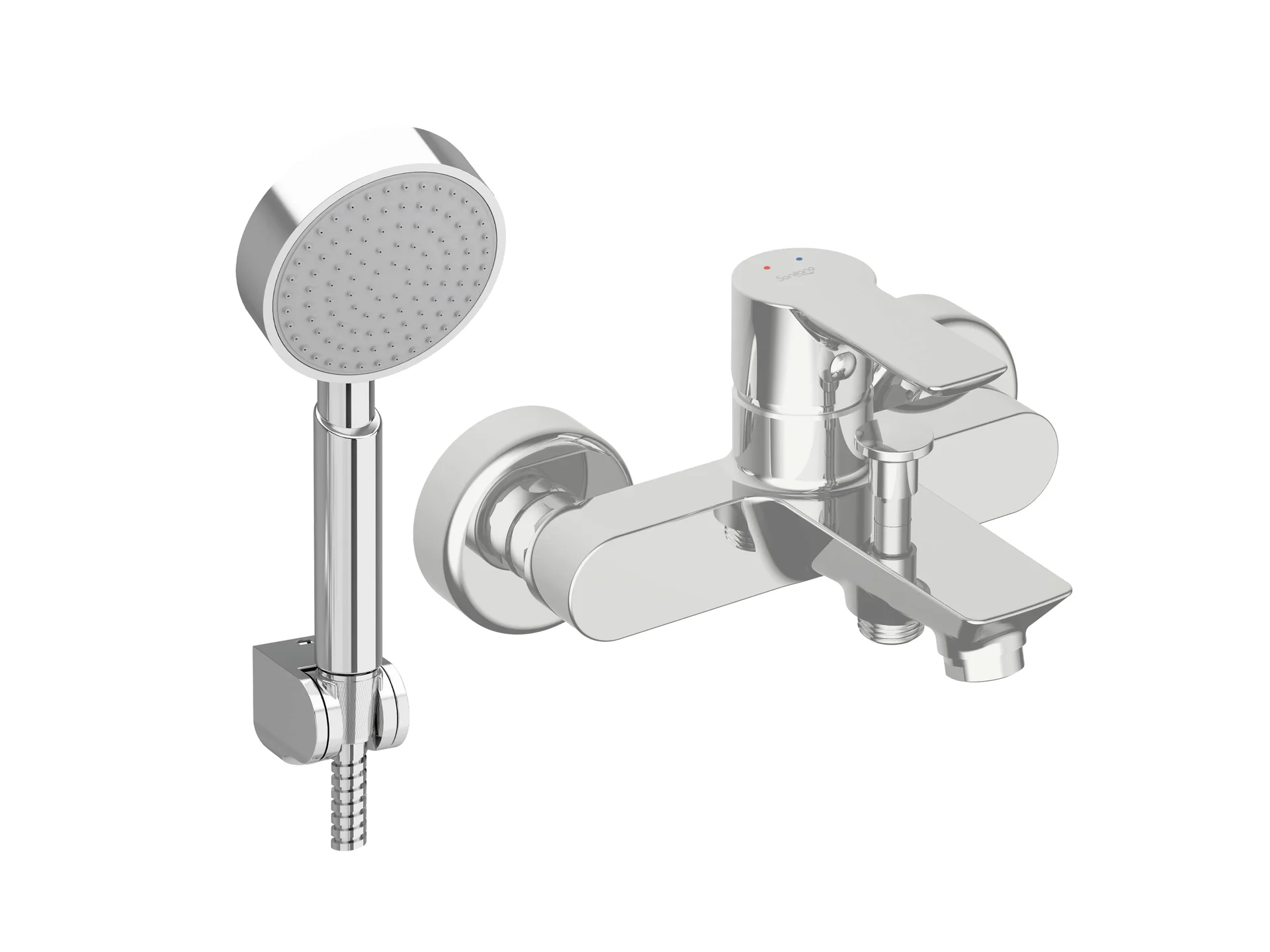 Torneiras de duche e banheira NIRA S50223800012600 Sanitana
