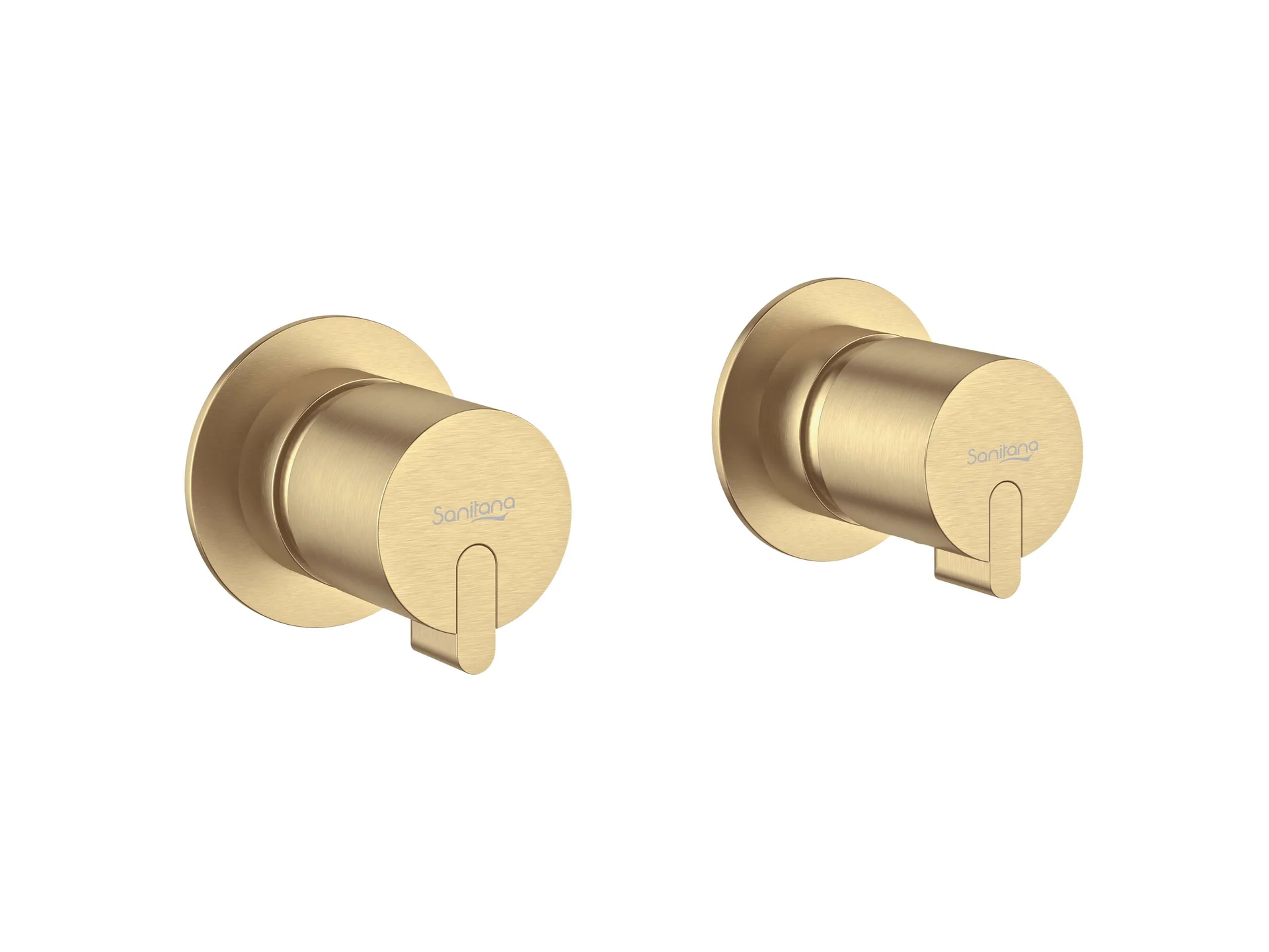 Torneiras de duche e banheira Ouro escovado RUBY S5021790230VA00 Sanitana