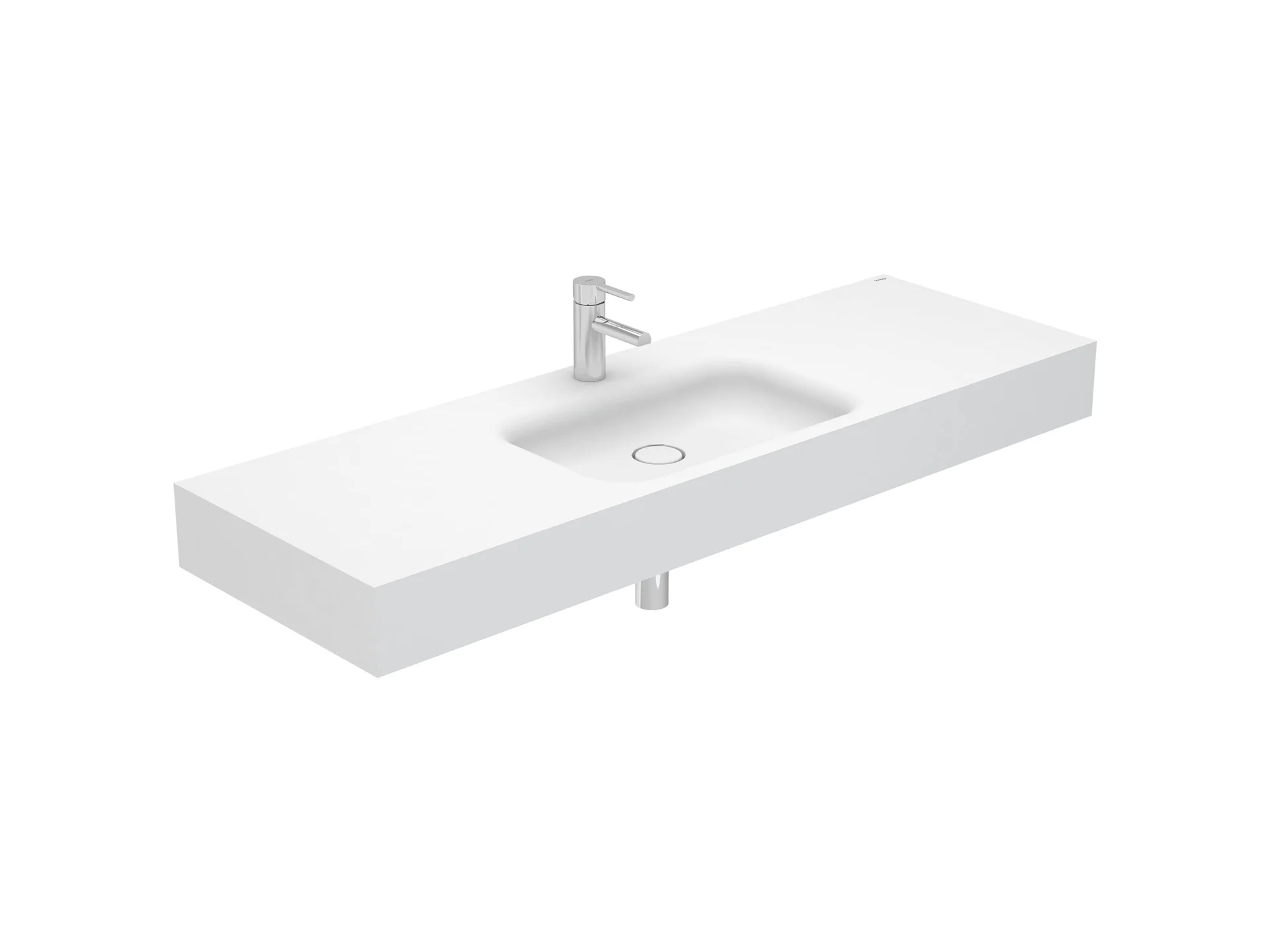 Lavatórios murais Branco VELVET S20203911700000 Sanitana