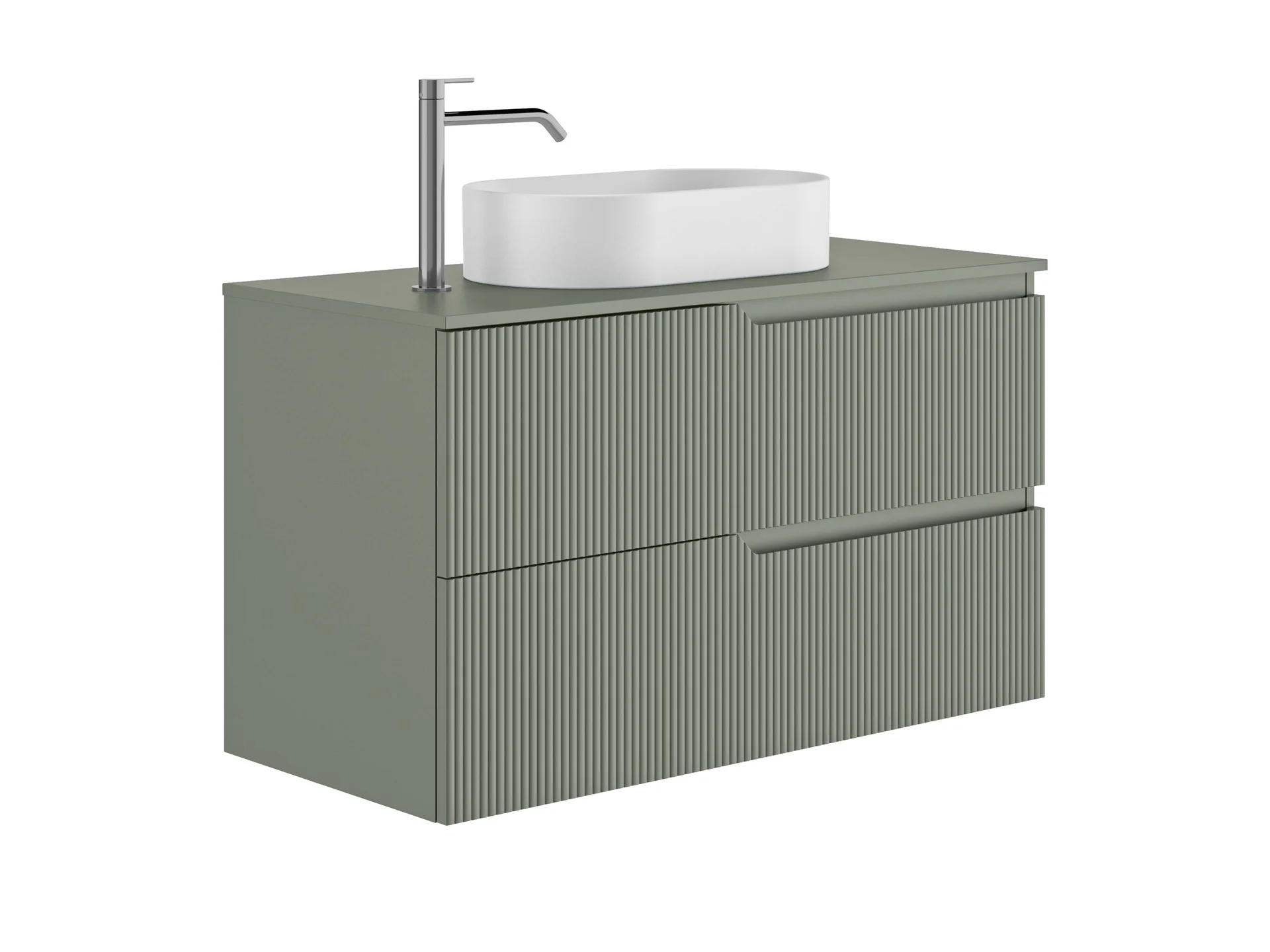 Bancadas para lavatório Verde floresta BLOSSOM S70219800053400 Sanitana