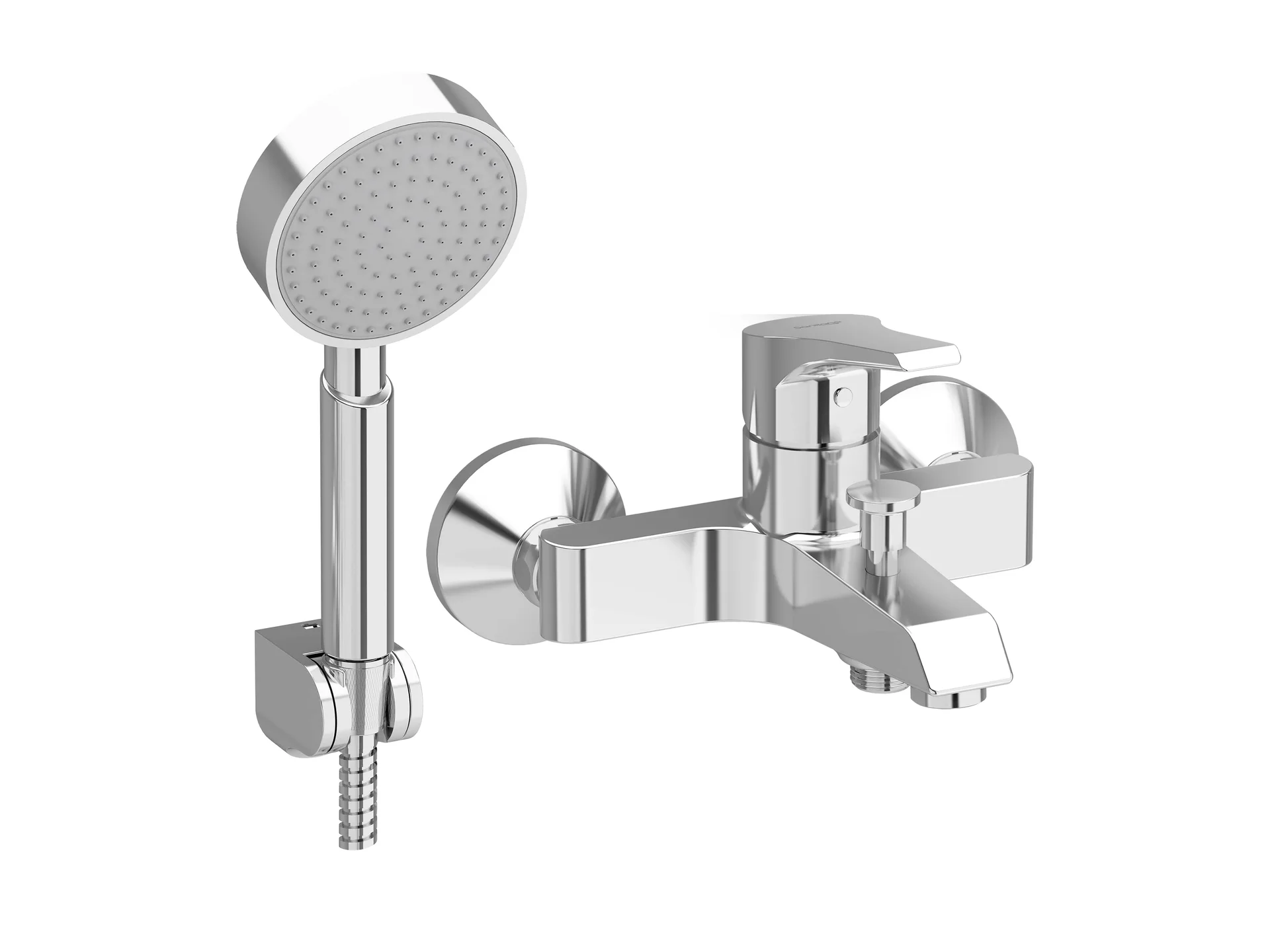 Torneiras de duche e banheira Cromado VIVA S50216900012600 Sanitana