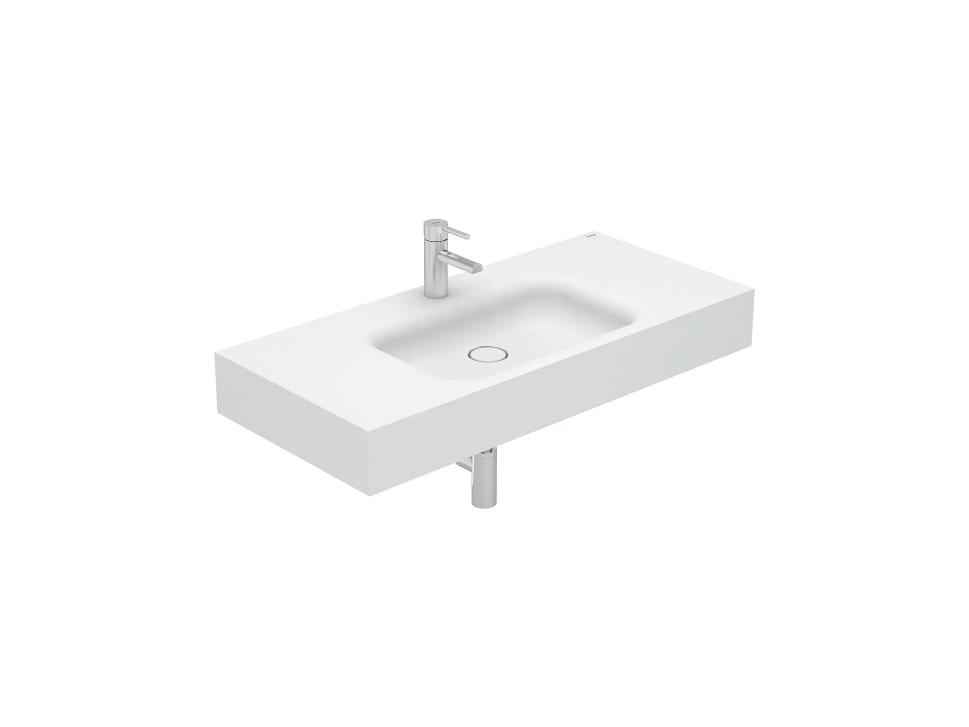 Lavatórios murais Branco VELVET S20204511700000 Sanitana