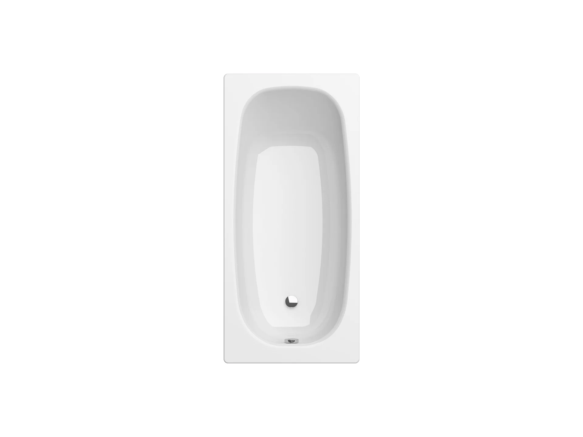 Banheiras sem hidromassagem Branco HOTEL S30002057100000 Sanitana