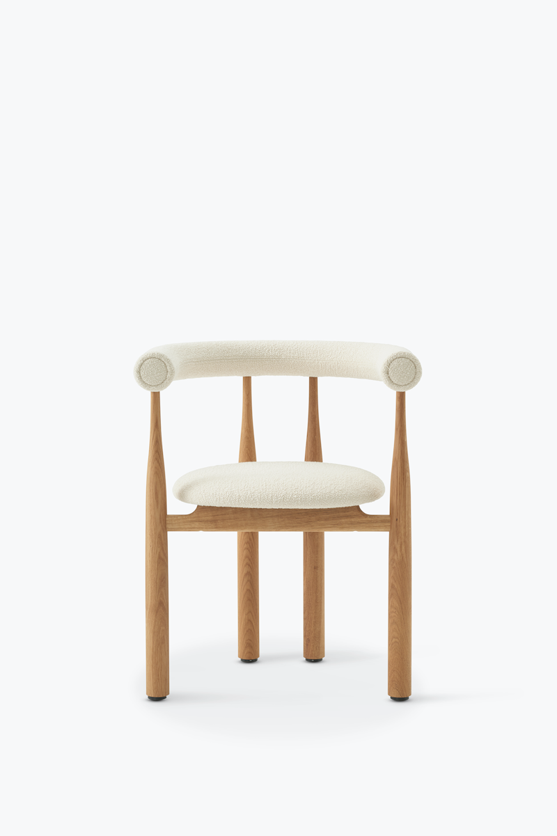 Bukowski Chair Fully Upholstered de New Works
