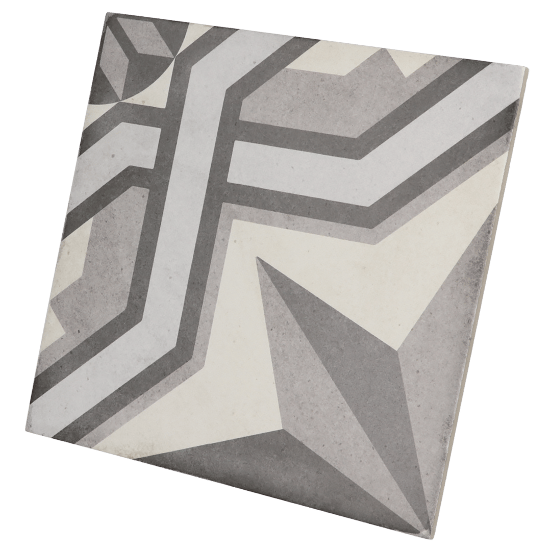 Art Nouveau Cinema Grey 20X20cm. de NAIS