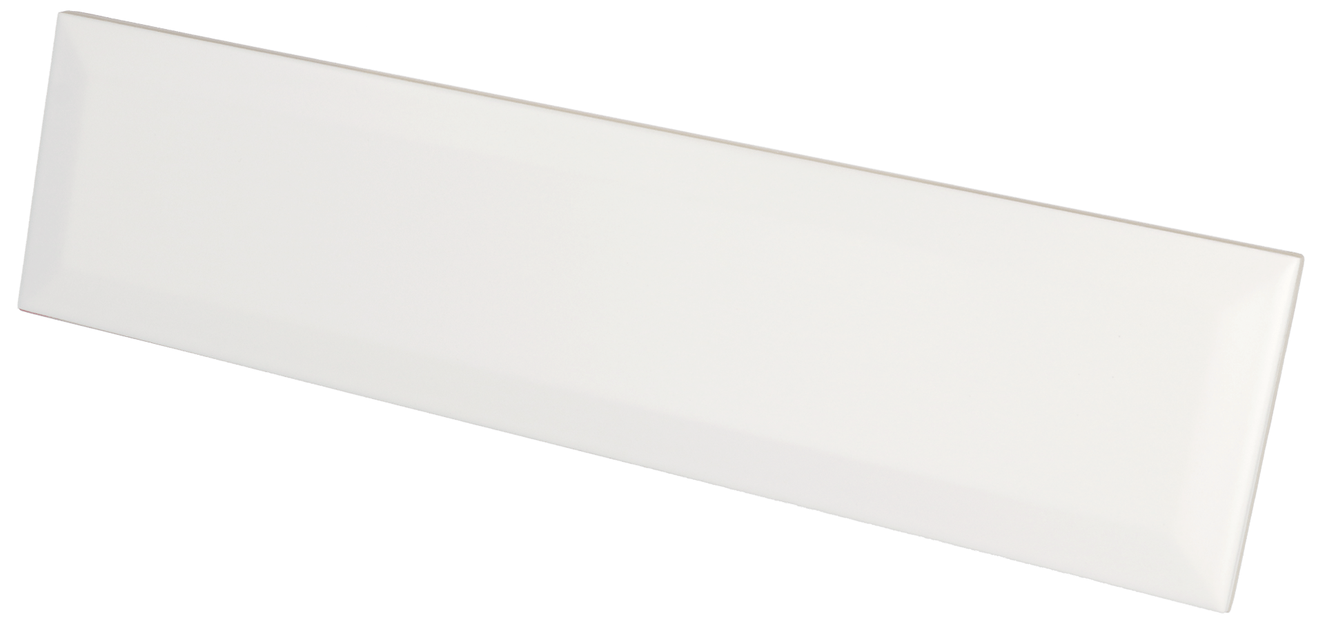Metro White Matt 7,5X30cm. da NAIS
