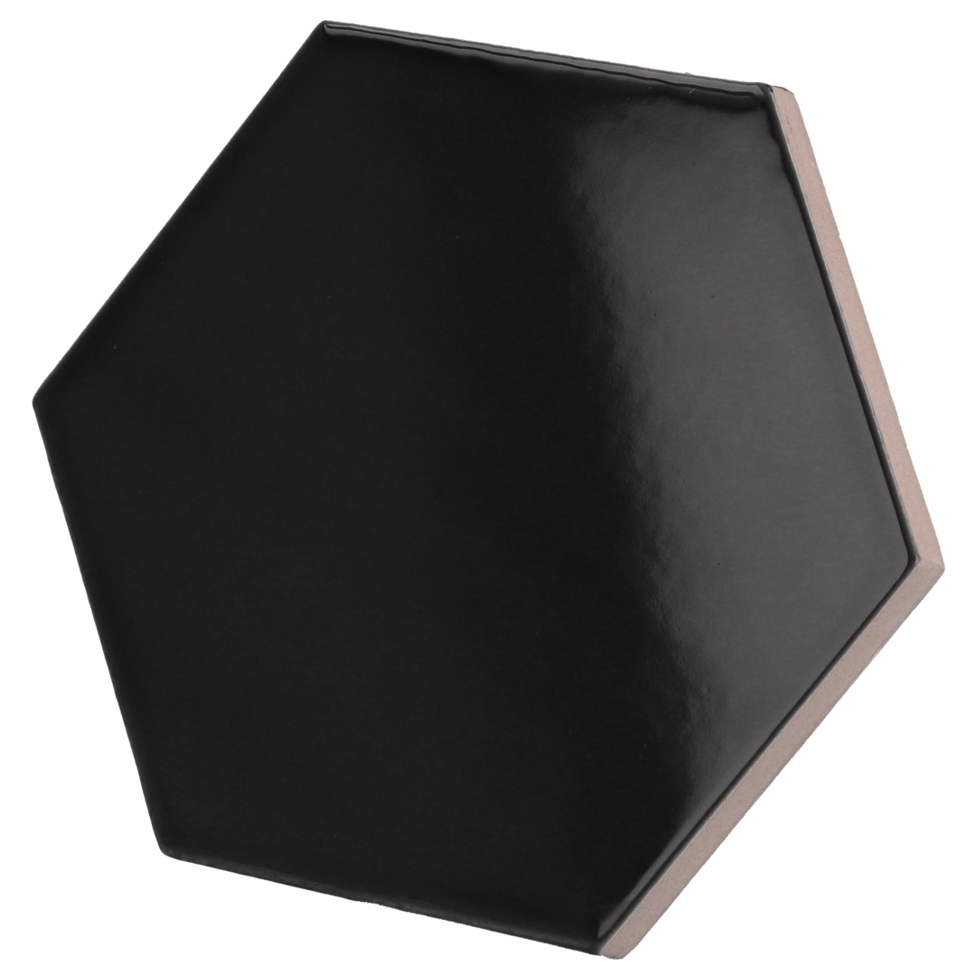 Scale Hexagon Black 12,4X10,7cm. de NAIS