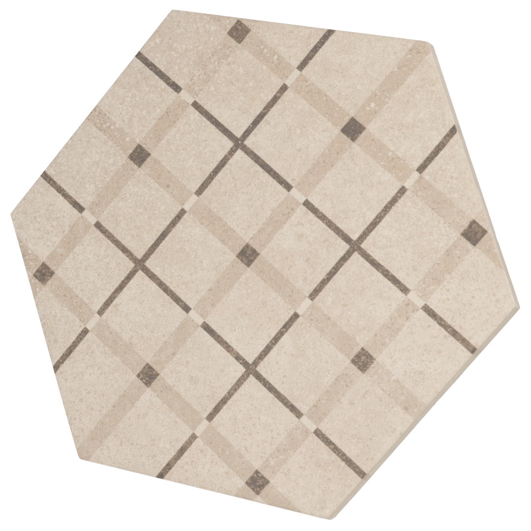 Hexatile Cement Geo Sand 17,5X20cm. da NAIS