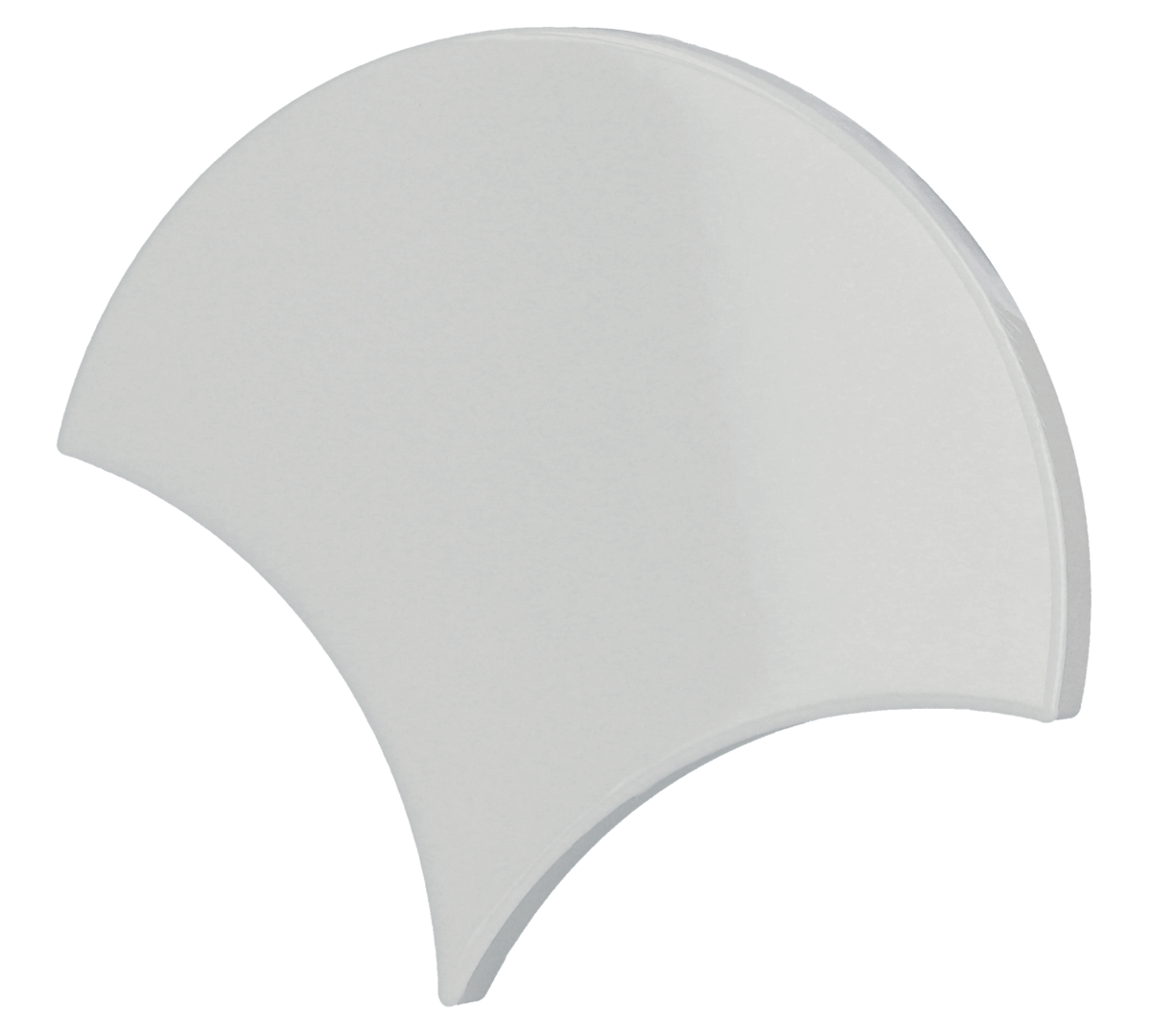 Scale Fan Light Grey 10,6X12cm. de NAIS