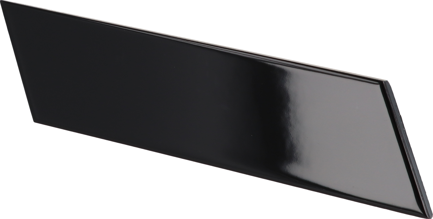Chevron Wall Black Derecho 18,6X5,2cm. da NAIS