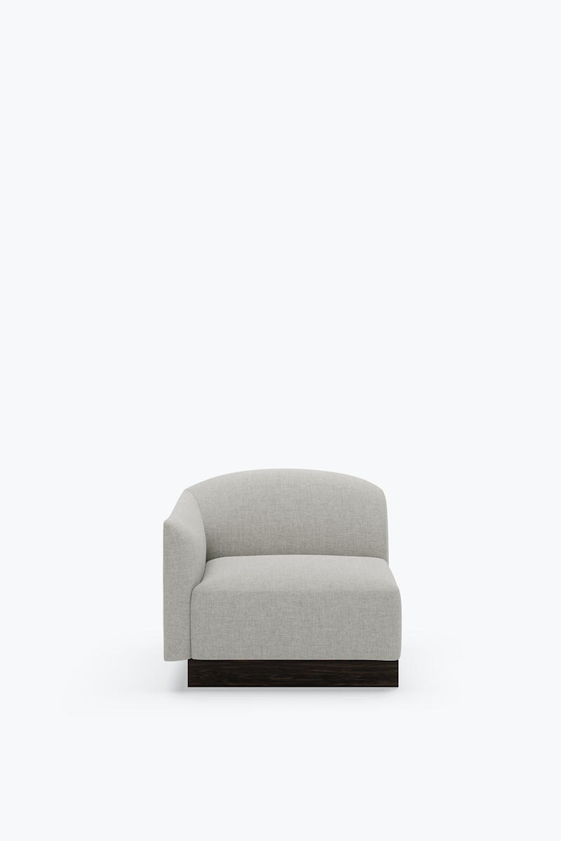 Shore Armrest Left Plinth Module da New Works