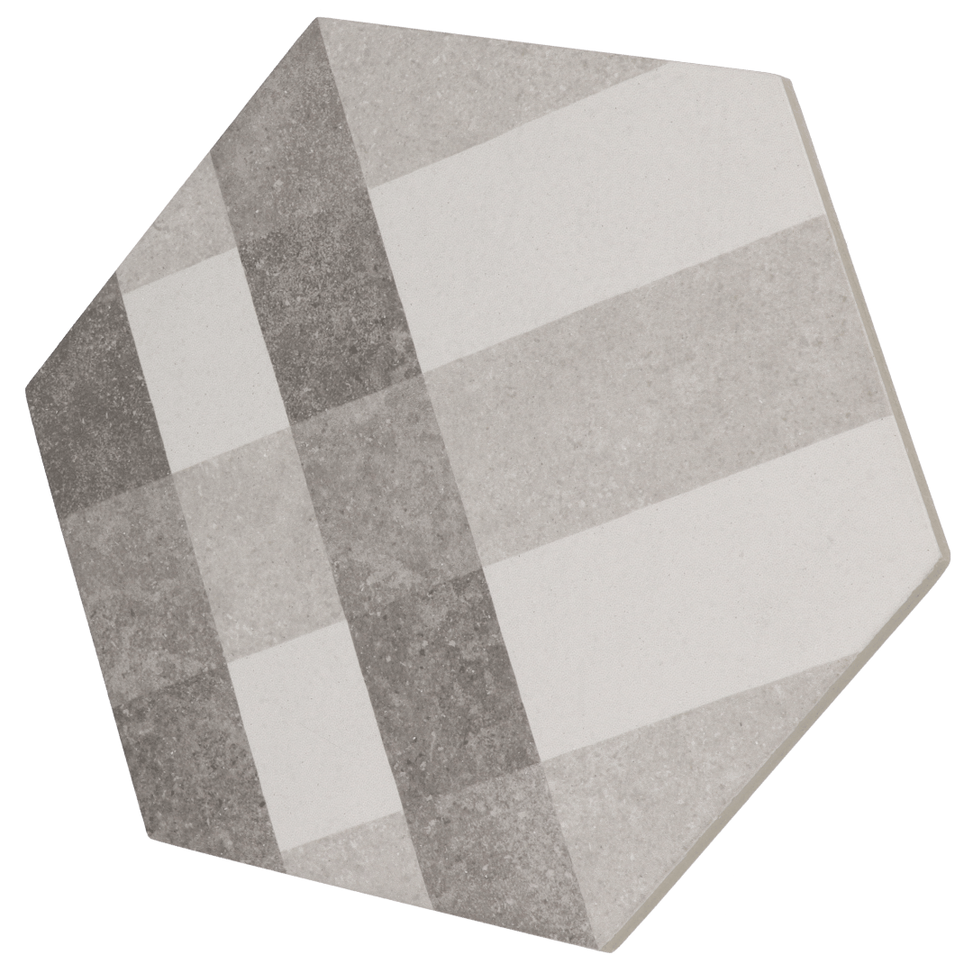 Hexatile Cement Geo Grey 17,5X20cm. da NAIS