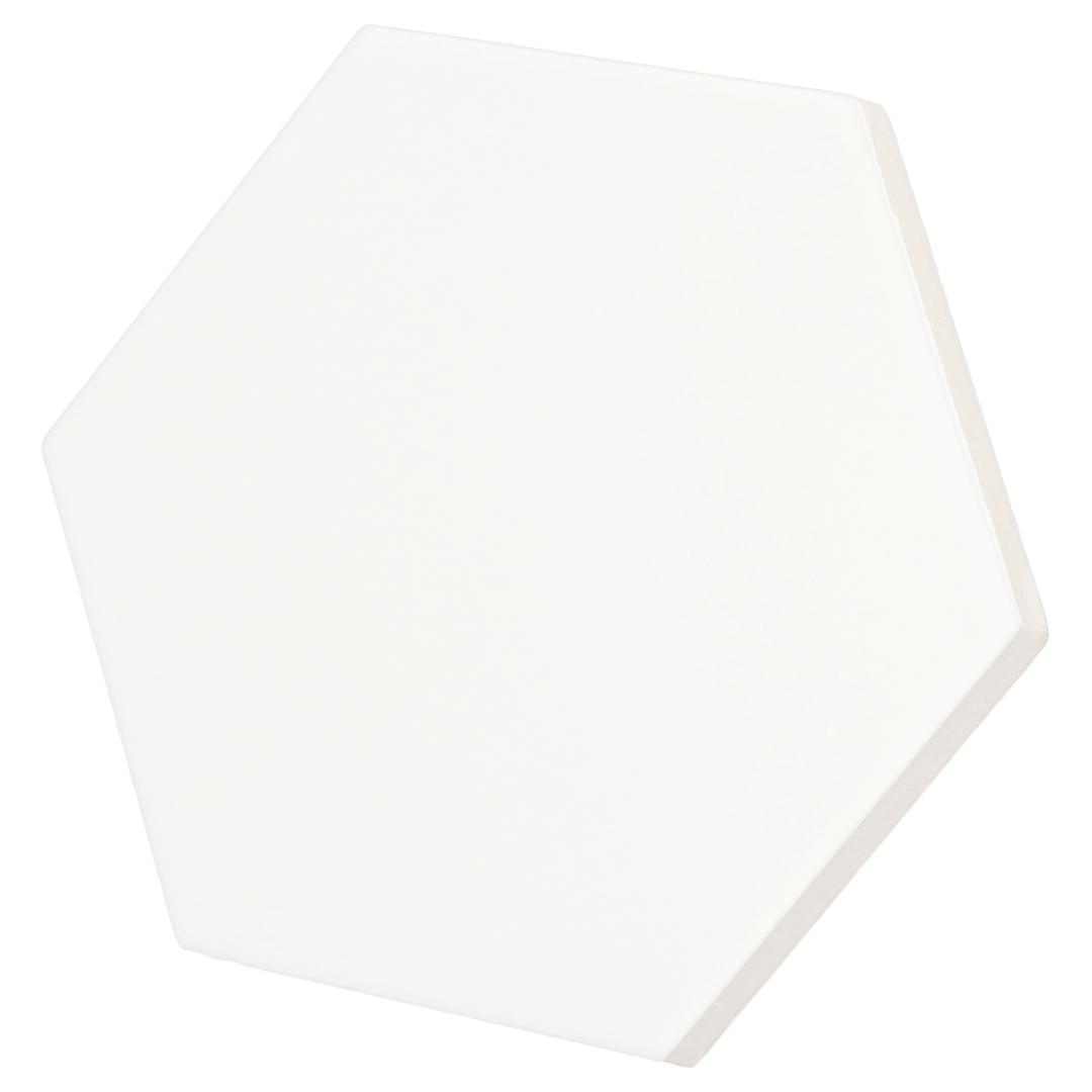 Scale Hexagon White Matt 12,4X10,7cm. da NAIS