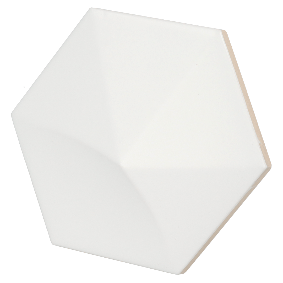 Oberland White Matt 12,4X10,7cm. da NAIS